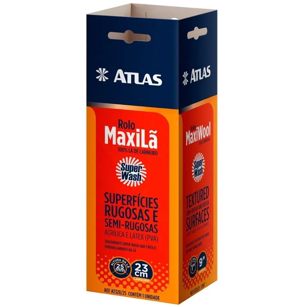 Atlas 328/9 Lã De Carneiro 90 Milímetros