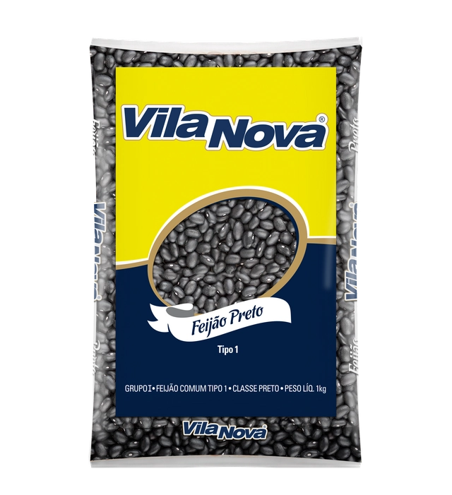 Feijão Preto Vila Nova Tipo 1 1kg
