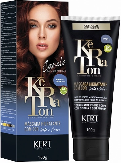Coloração Keraton Banho de Brilho Canela