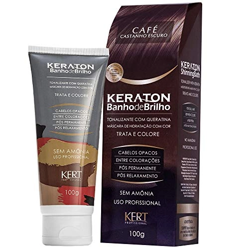 Coloração Keraton Banho de Brilho Café