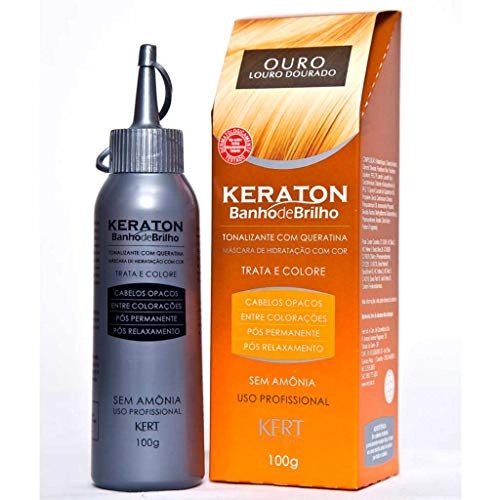 Tint Keraton Banho De Brilho Ouro Lro Dour