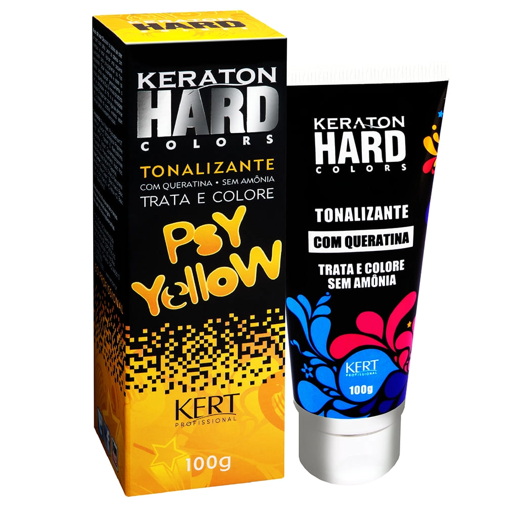 Coloração Keraton Hard Colors Psy Yellow