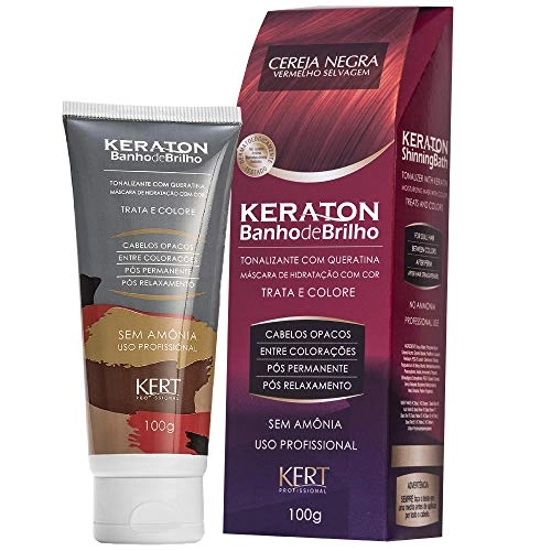 Tint Keraton Banho De Brilho Cereja Negra