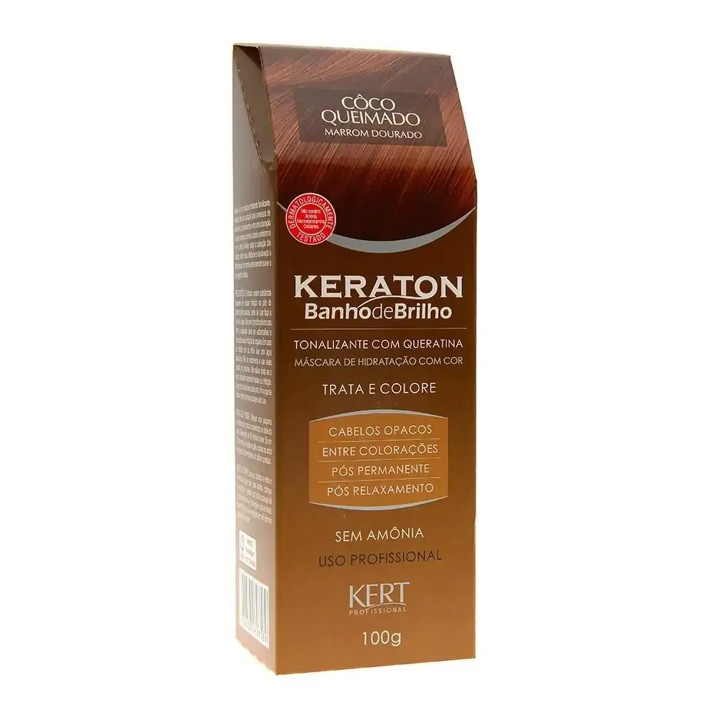 Tint Keraton Banho De Brilho Coco Queimado