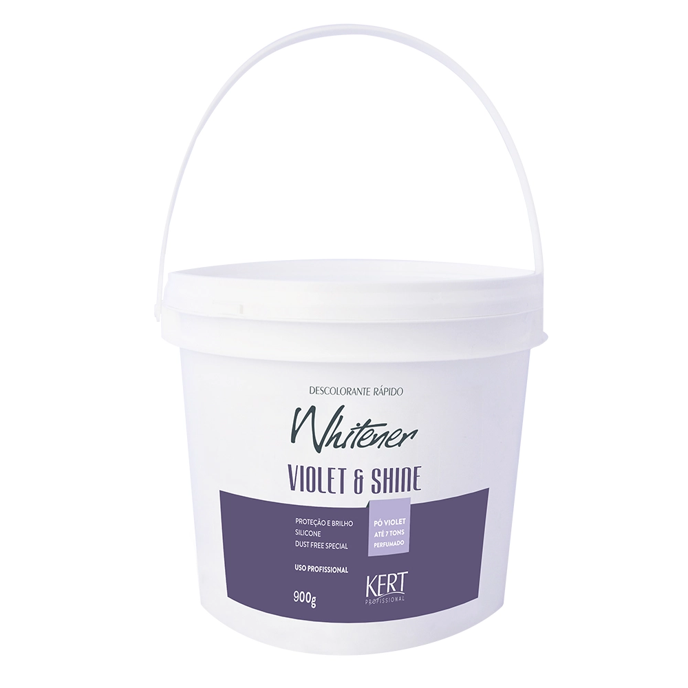 Descolorante Kert Whitener Violet Shine Dust Free Violeta 900g