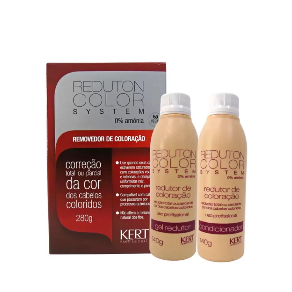 Removedor De Coloracao Kert Whitener Reduton Color System 280g