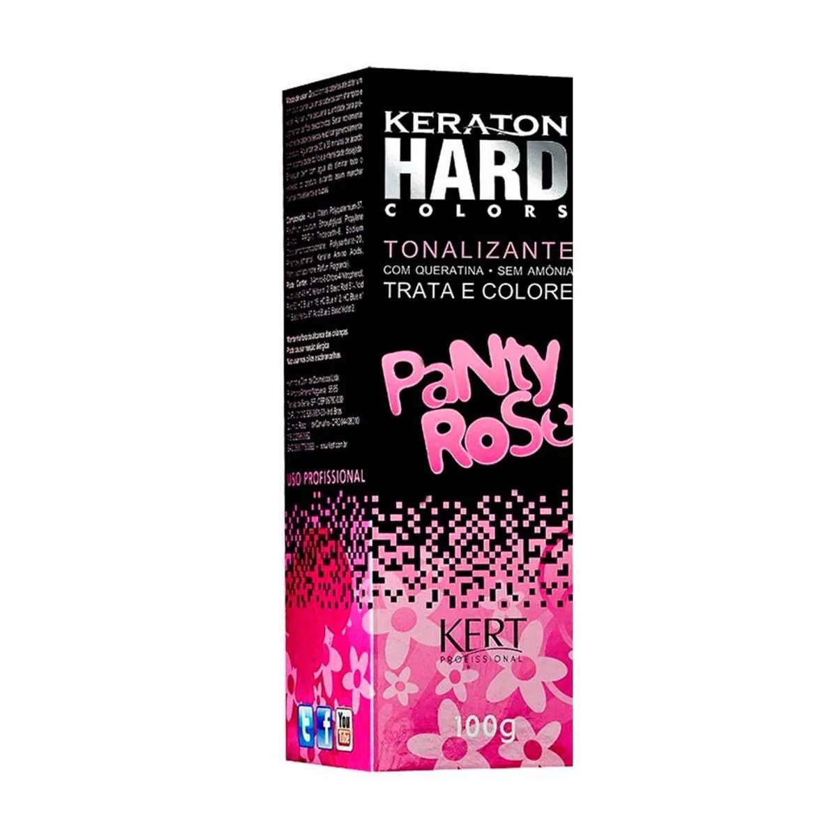 Tonalizante Keraton Hard Colors Panty Rose 100g