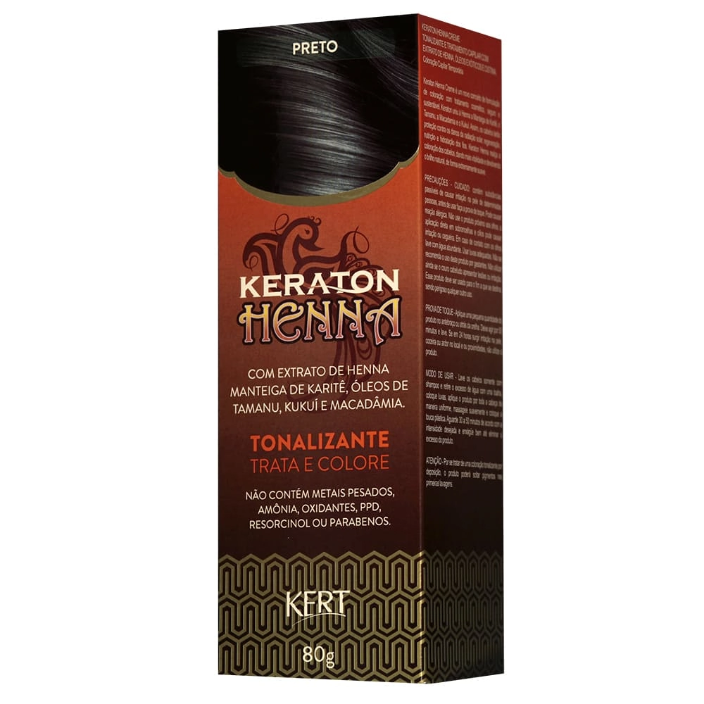 Tint Keraton Henna Preto