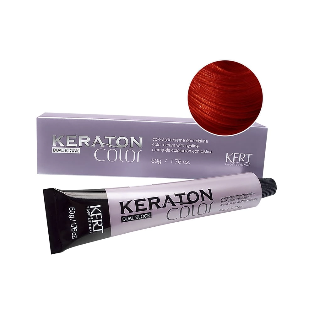 KERATON DUAL BLOCK N 7.66 LOURO MED VERM EXTRA INTENSO 50G