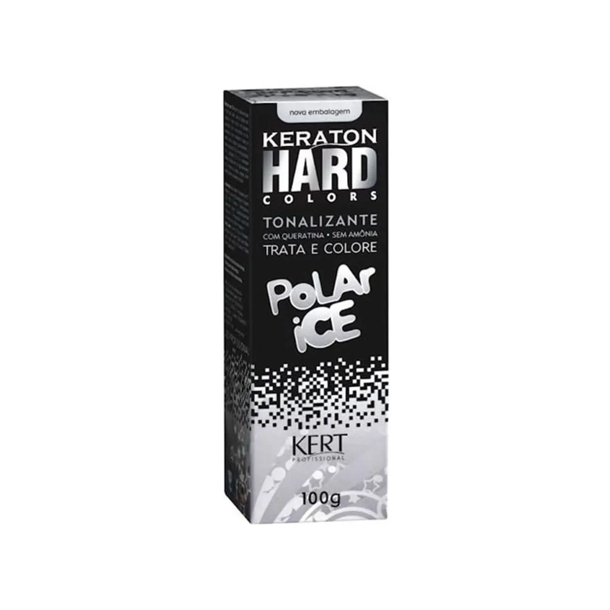 Tonalizante Individual Kert Keraton Hard Colors Polar Ice Gratis Hard Fix 100gr Un