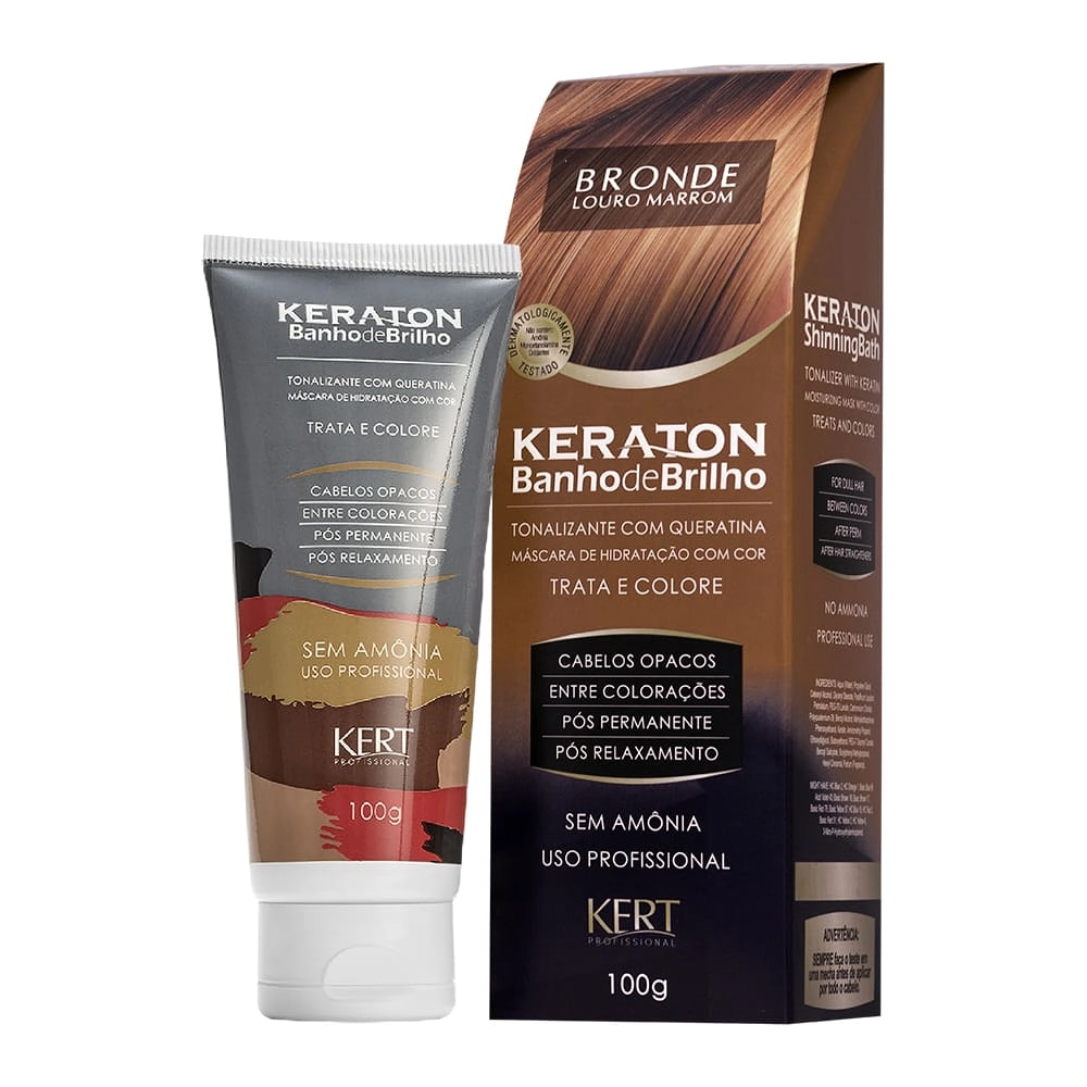 Tint Keraton Banho De Brilho 100g Bronde