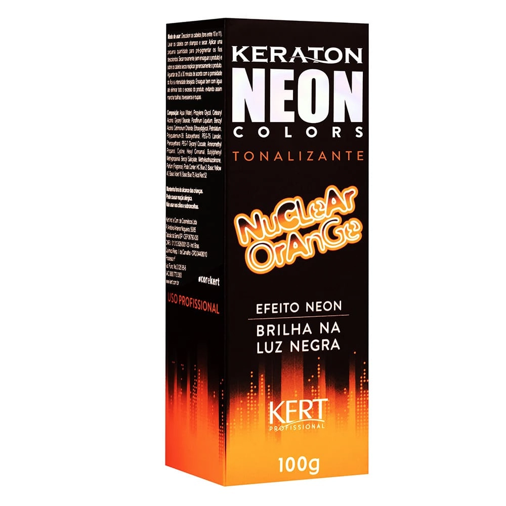 Keraton NEON COLORS Nuclear Orange 100g