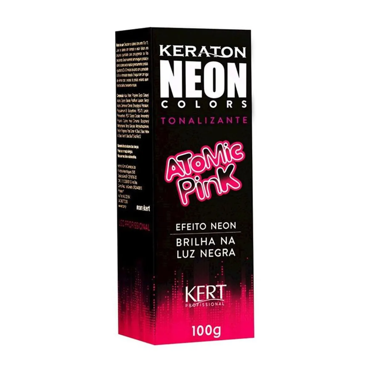 Tonalizante Keraton Neon Colors Atomic Pink 100g