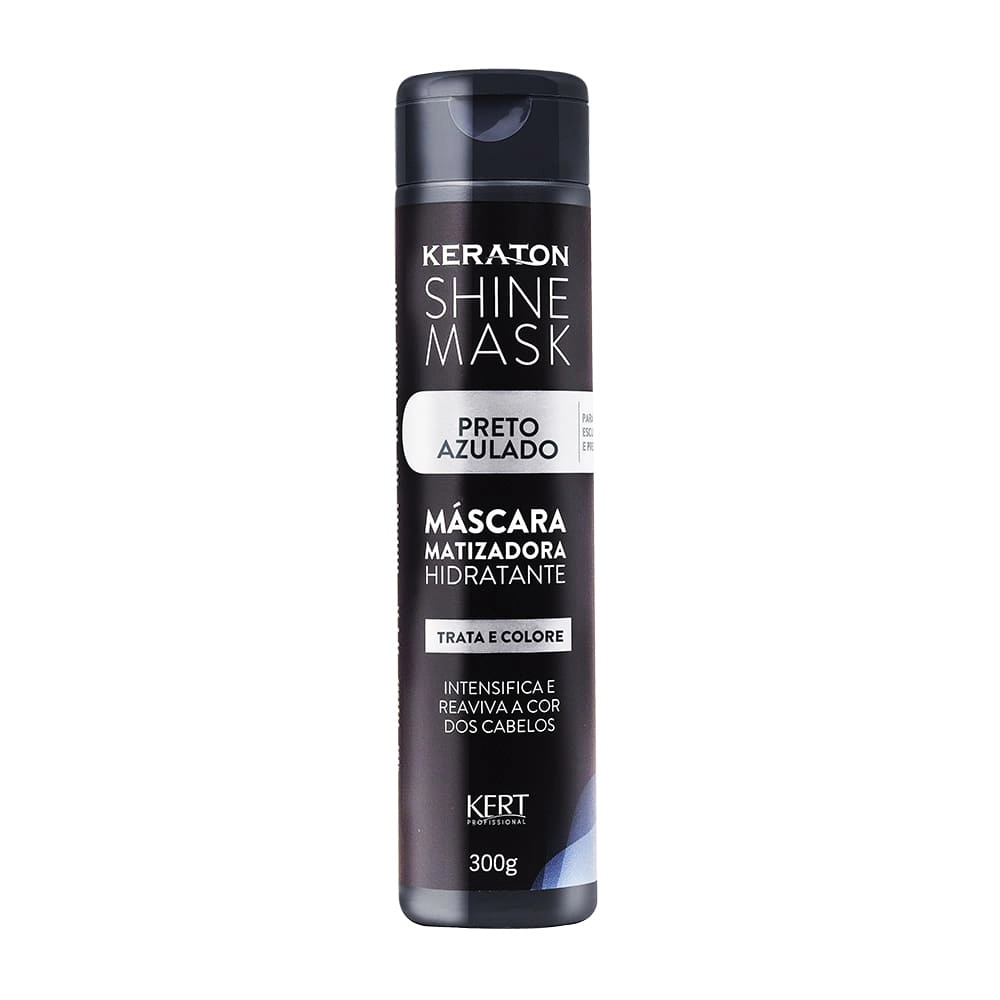Máscara Matizadora Keraton Shine Mask - Preto Azulado 300g