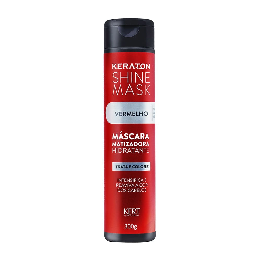 Máscara Matizadora Keraton Shine Mask - Vermelho 300g
