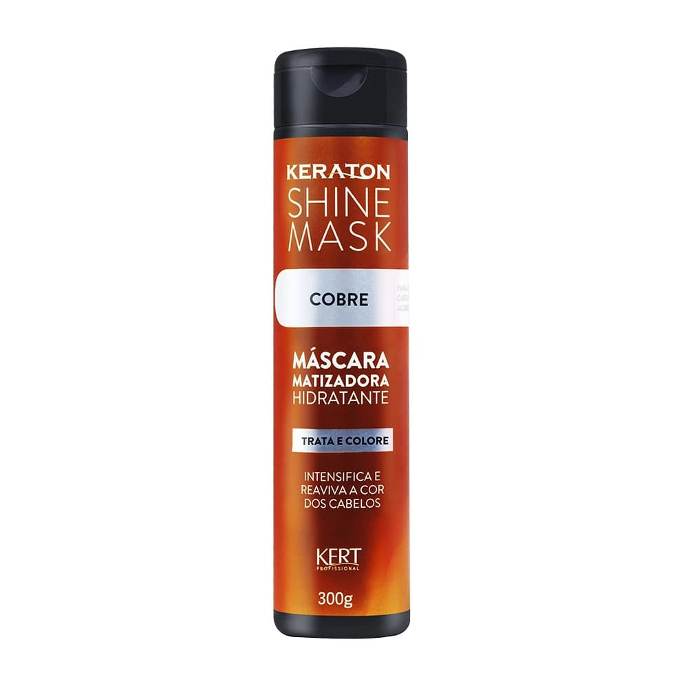 Matizador/mascara Tonalizante Kert Keraton Shine Mask Cobre 300g