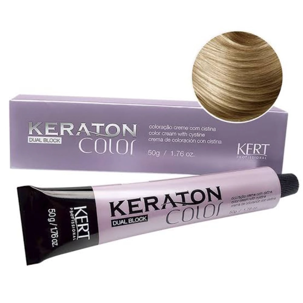 Coloracao Individual Permanente Kert Keraton Color Dual 8.1 50g