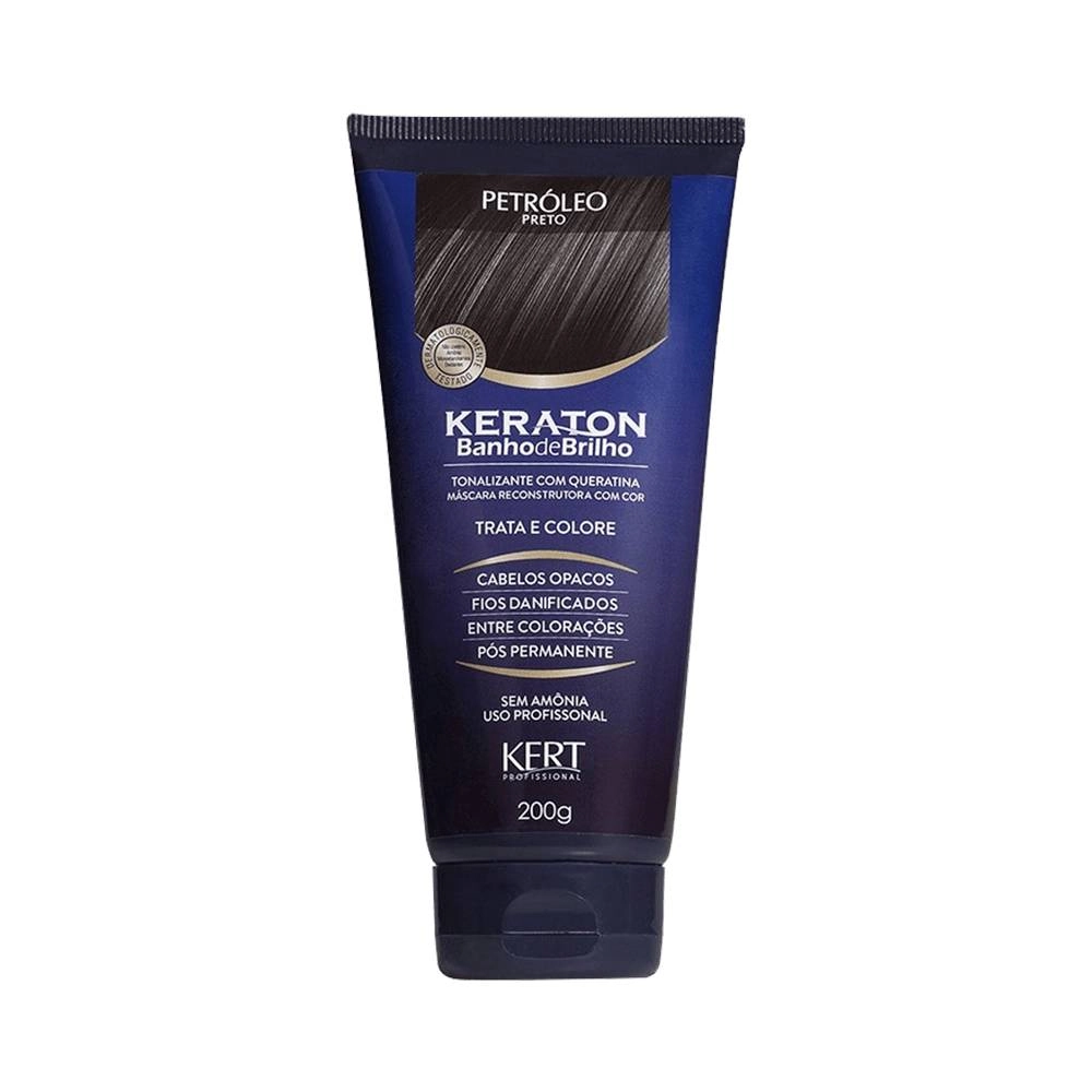Keraton Banho de Brilho - Preto 200g