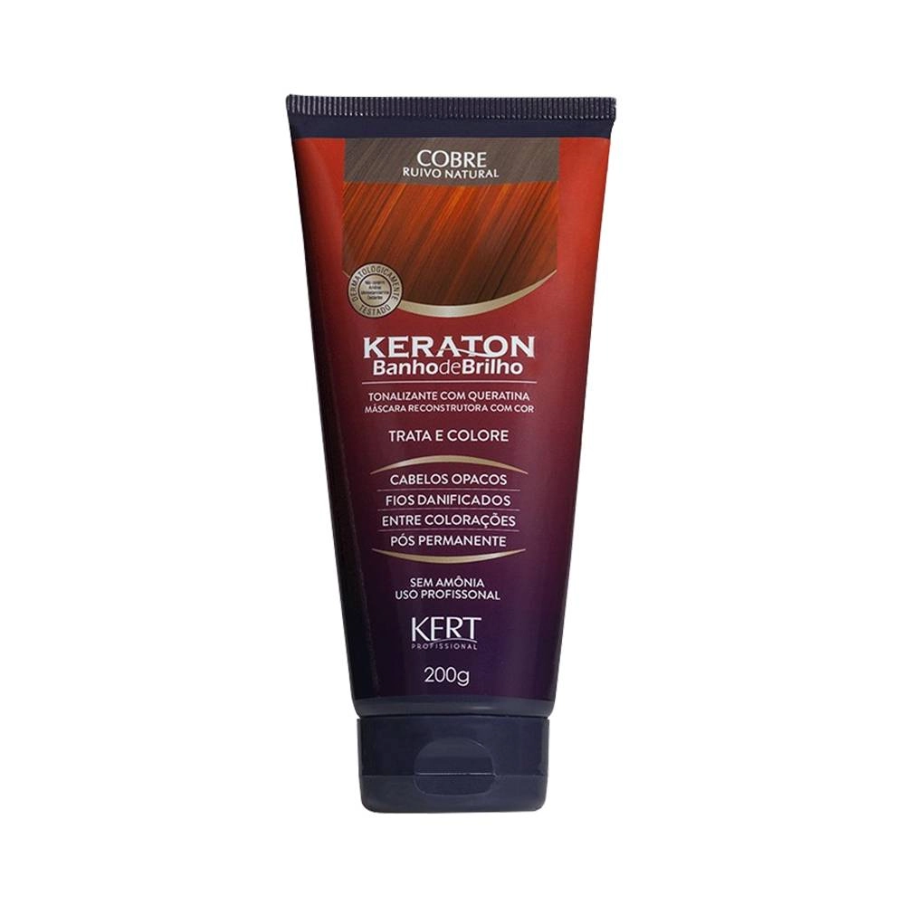 Keraton Banho de Brilho - Cobre 200g