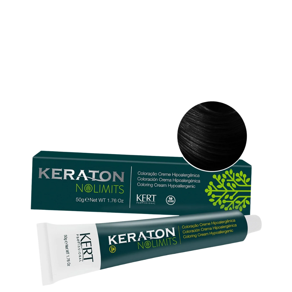 Coloracao Individual Permanente Kert Keraton Hipoalergenica Limits 1.0 1un