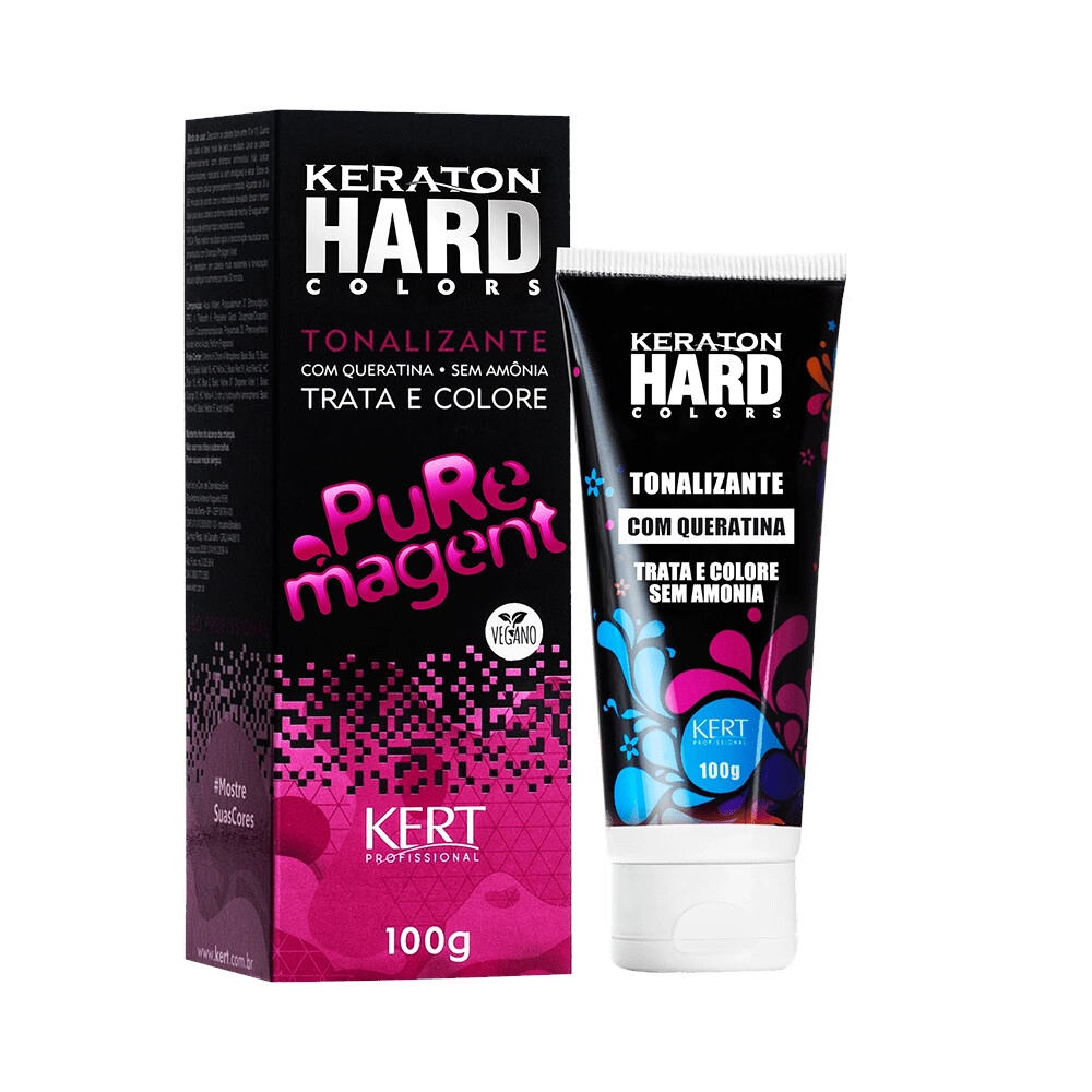 Tonalizante Individual Keraton Hard Colors Pure Magenta 100g