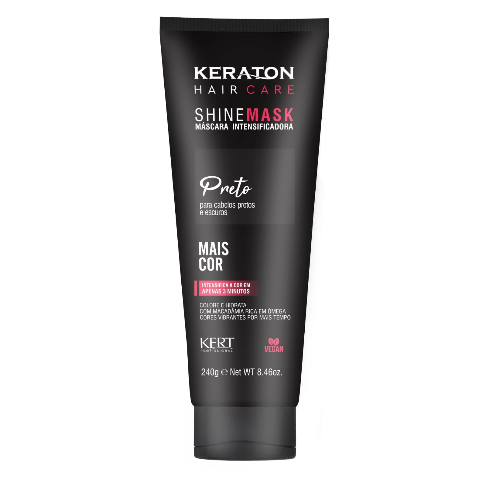 Mascara Matizadora Kert Keraton Shine Mask Preto Azulado 240g
