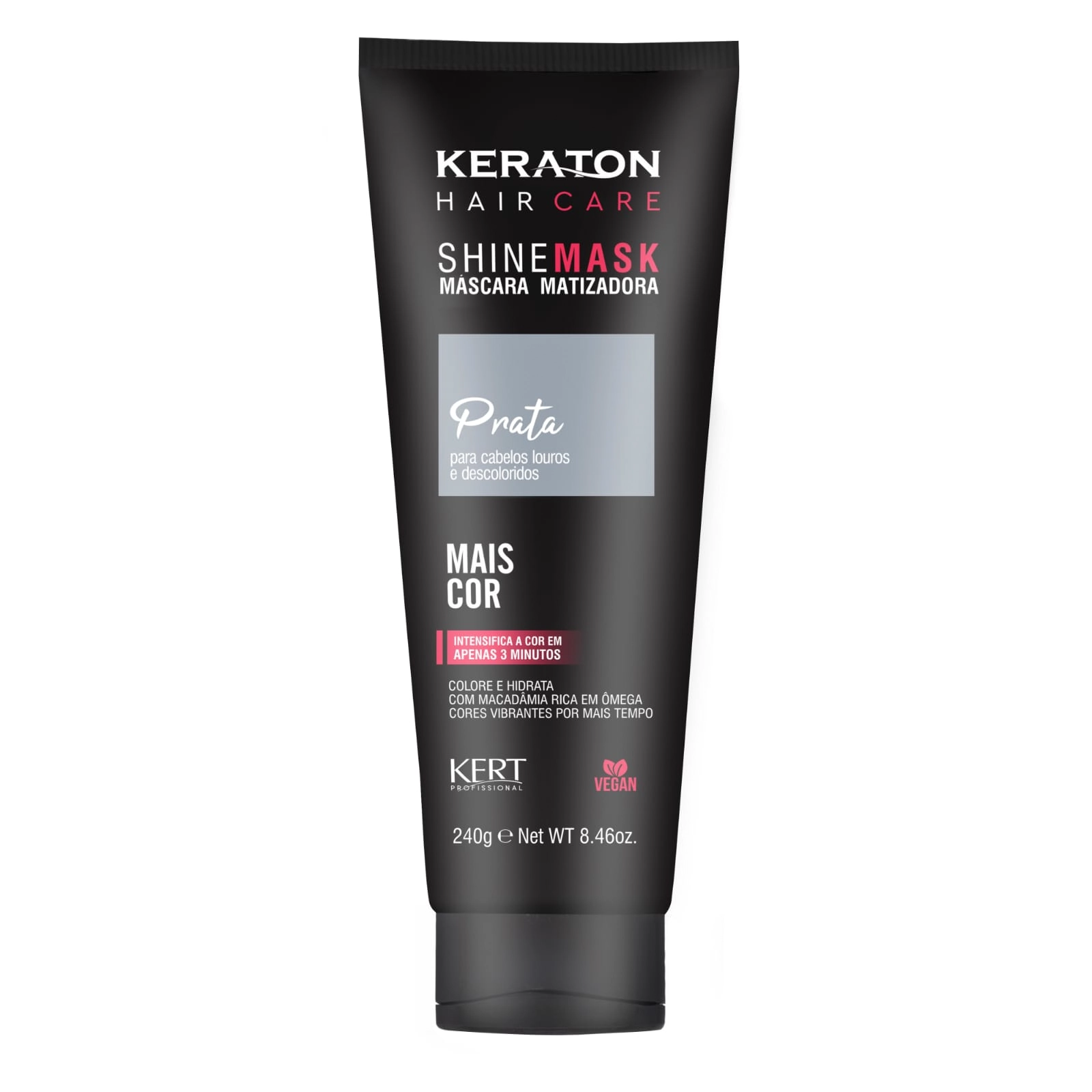 Mascara Matizadora Kert Keraton Shine Mask Prata 250g