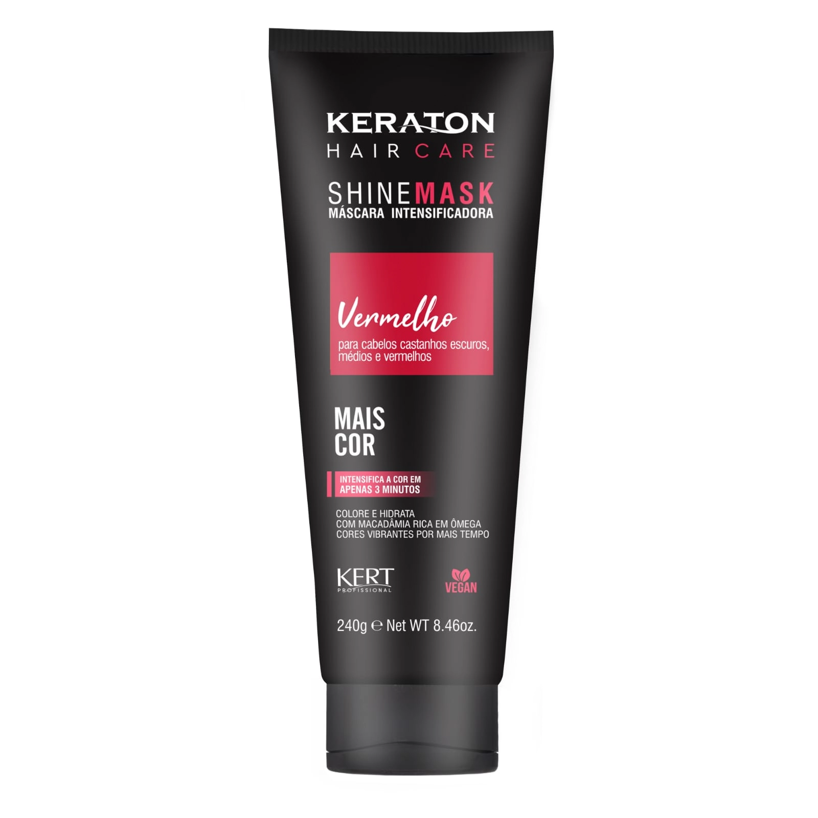 Mascara Matizadora Kert Keraton Shine Mask Vermelho 240g