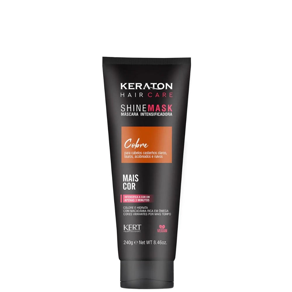 Mascara Matizadora Kert Keraton Shine Mask Cobre 240g