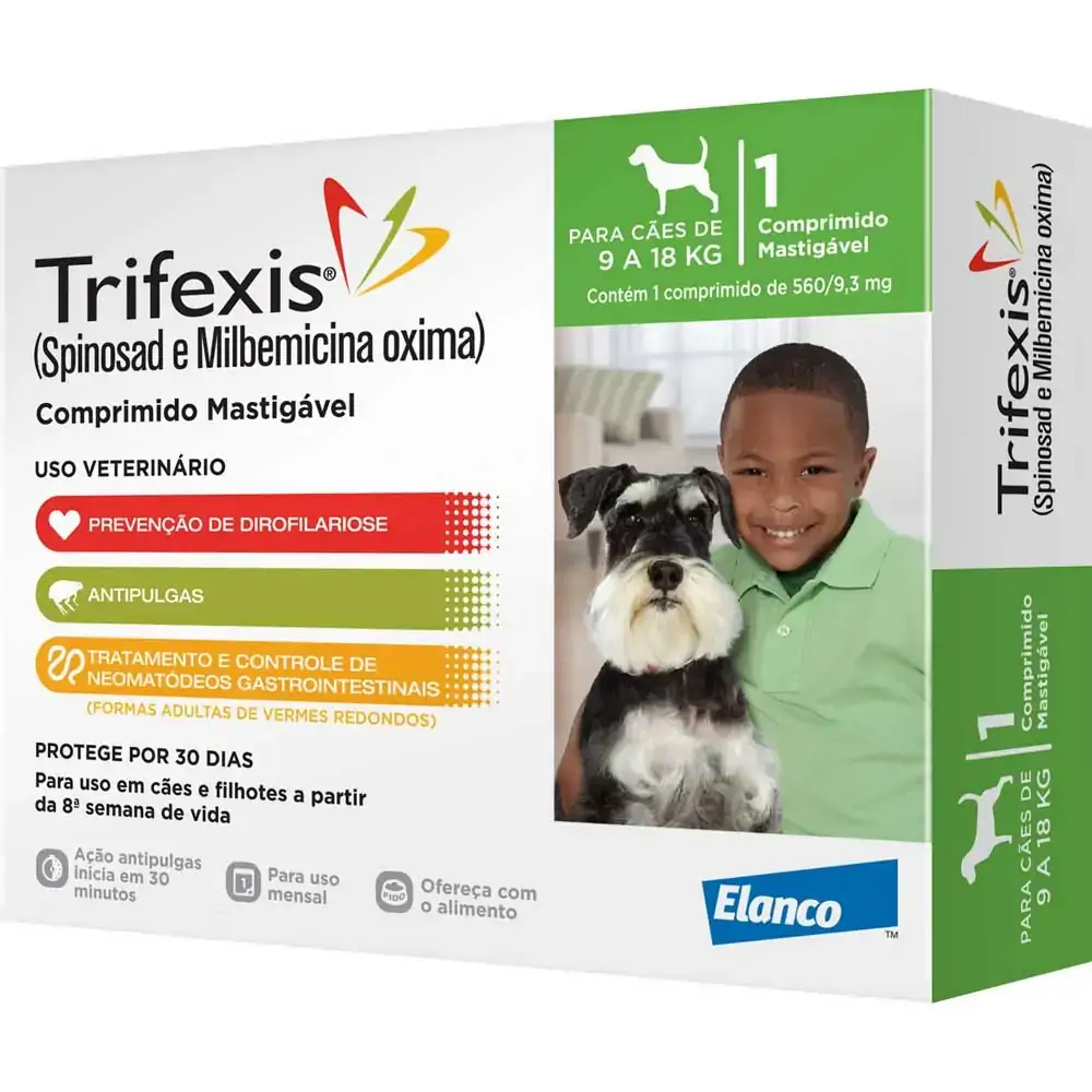 Trifexis Tab 560 / 9.3 Mg X 1