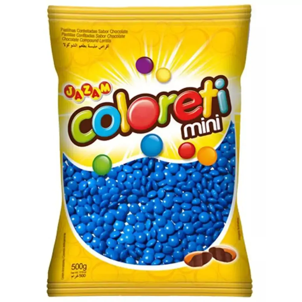Confeito Coloreti Mini Azul