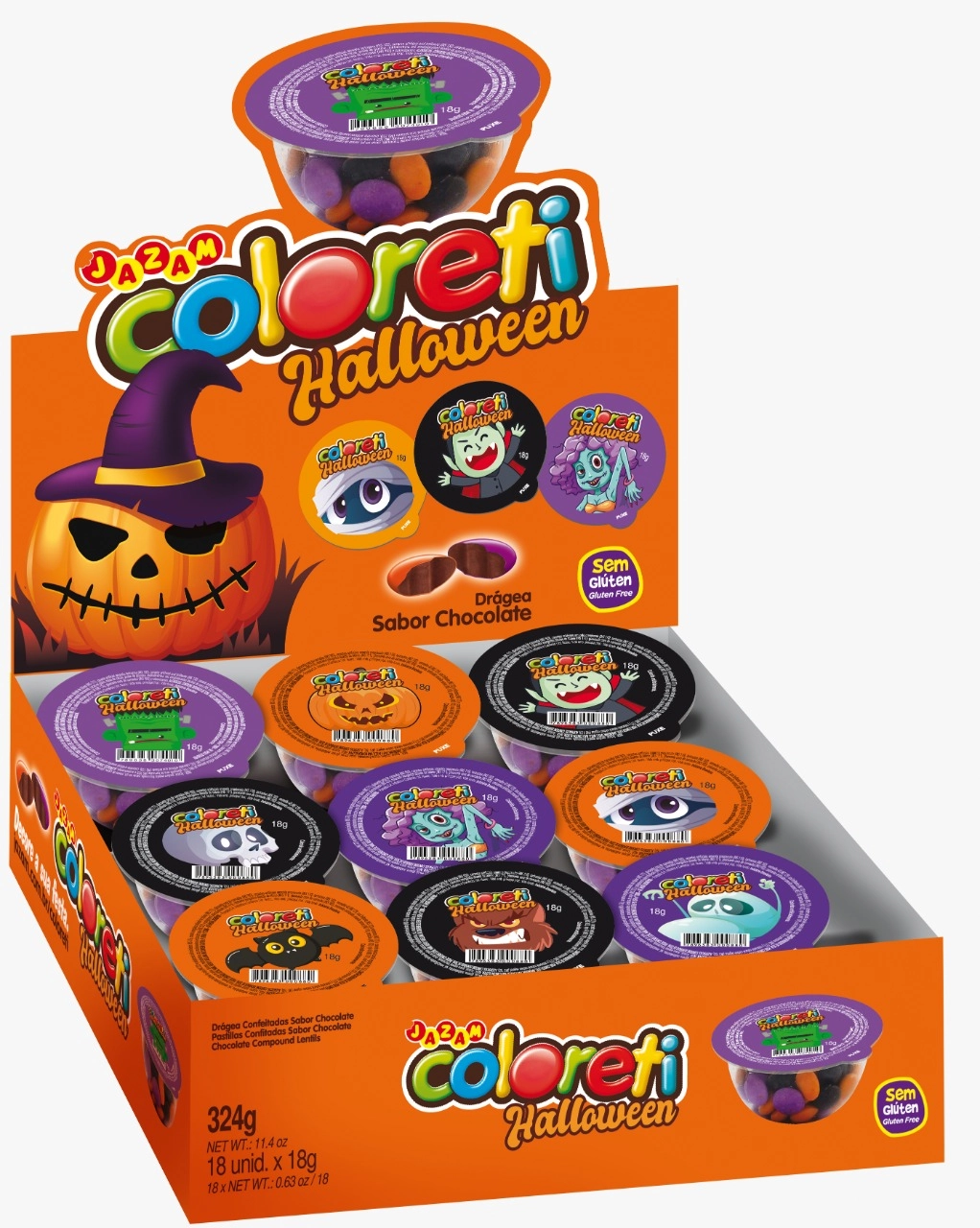 Coloreti Festa Halloween 18g 10757 Jazam