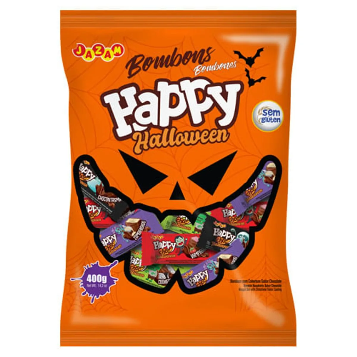 Bombom Sort Halloween 400g 10760 Jazam