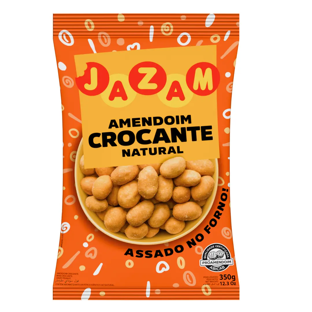 Amendoim Crocante 350g Jazam