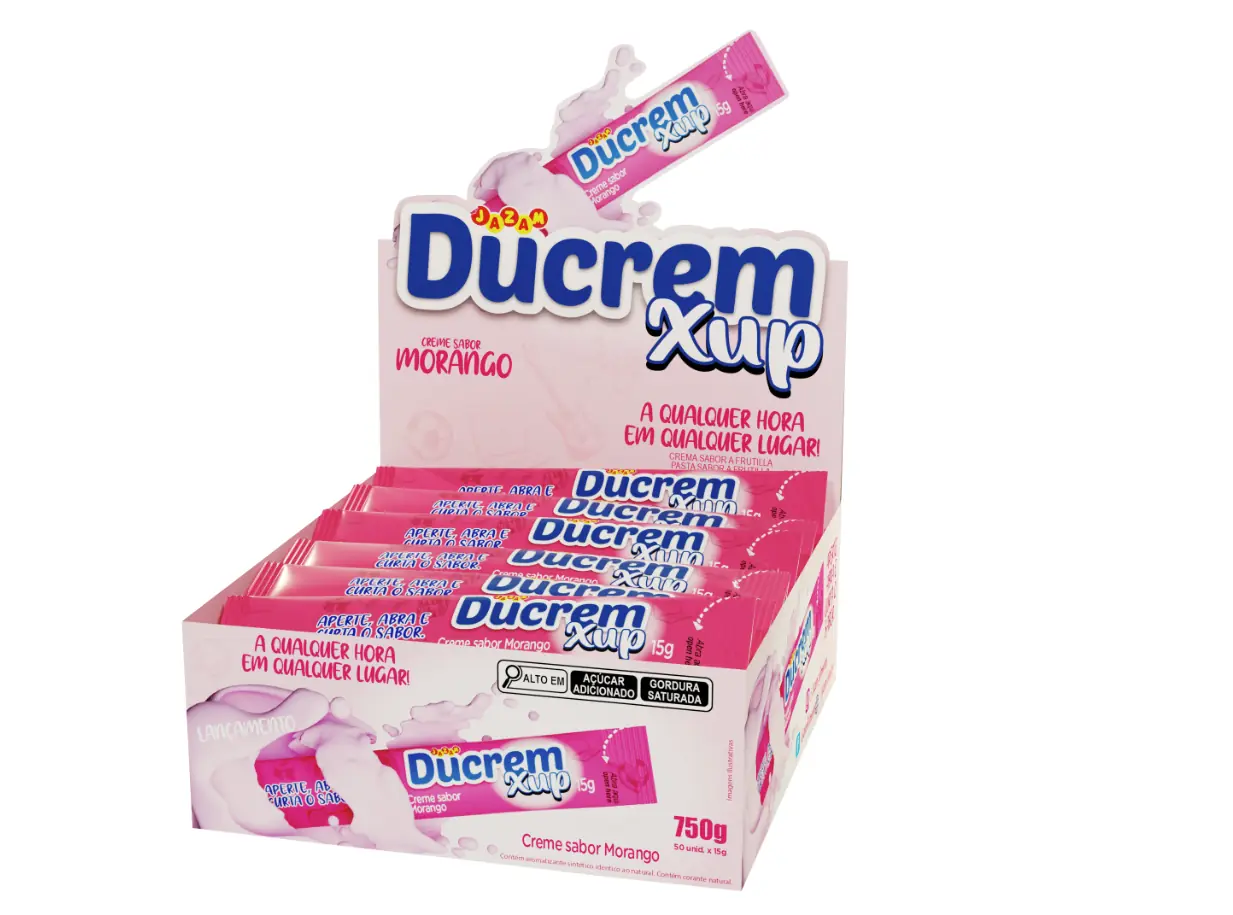 Ducrem Xup 50x15g Morango Jazam