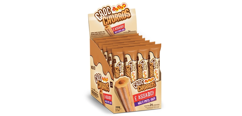 Croc Churros Doce De Leite 9g 10653 Jazam