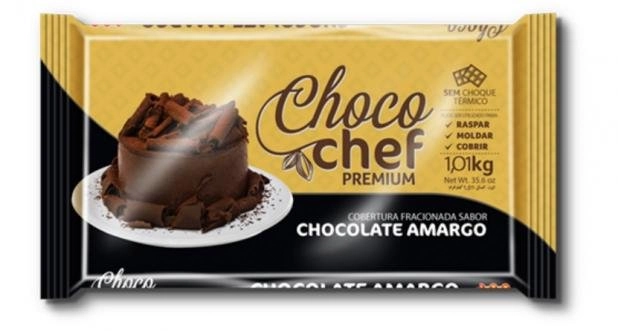Cobertura Choc Chef Jazam 1,010kg Amargo