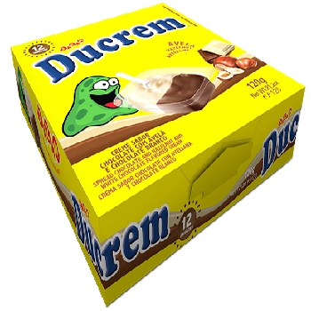 Ducrem Avela E Choc Branco 120g Jazam 12un