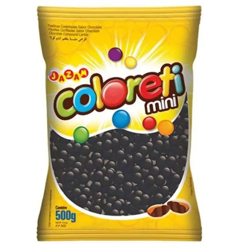 Coloreti Jazam Preto Pcte 500 G