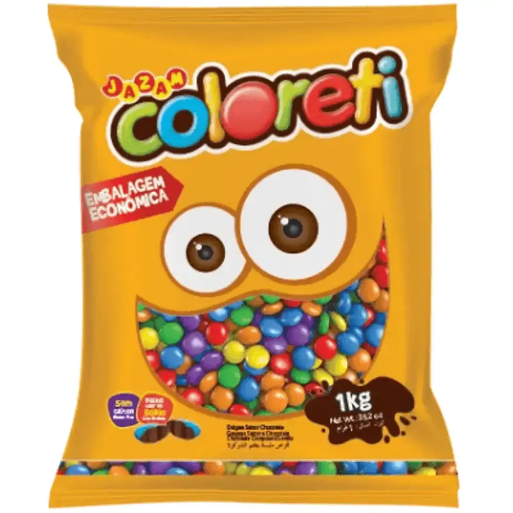 Confeito Coloreti 1kg