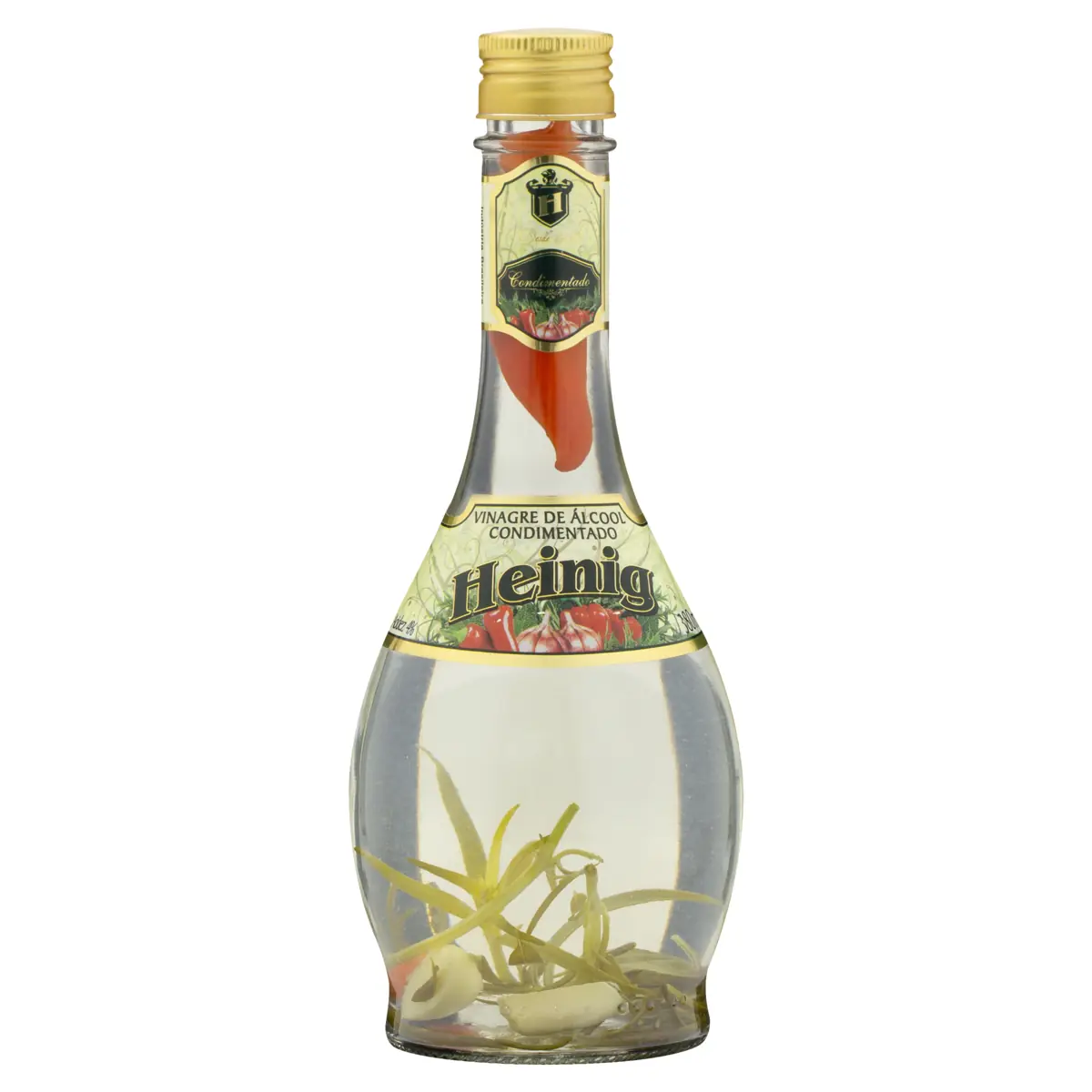 Vinagre De álcool Condimentado Heinig Vidro 380ml