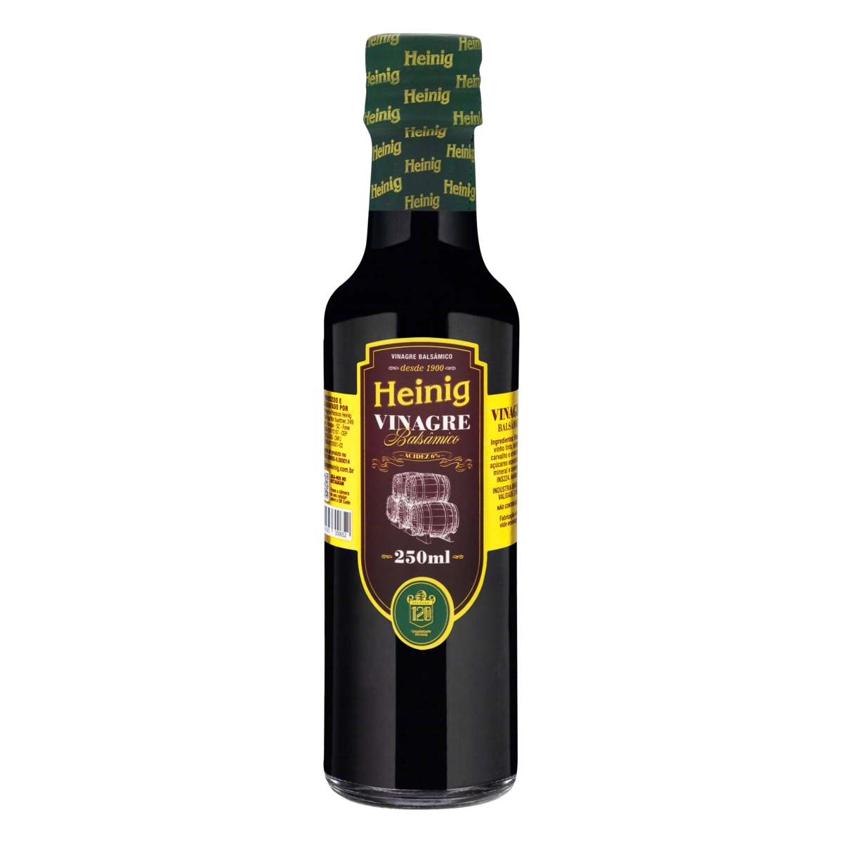 Vinagre Balsâmico Heinig Vidro 250ml