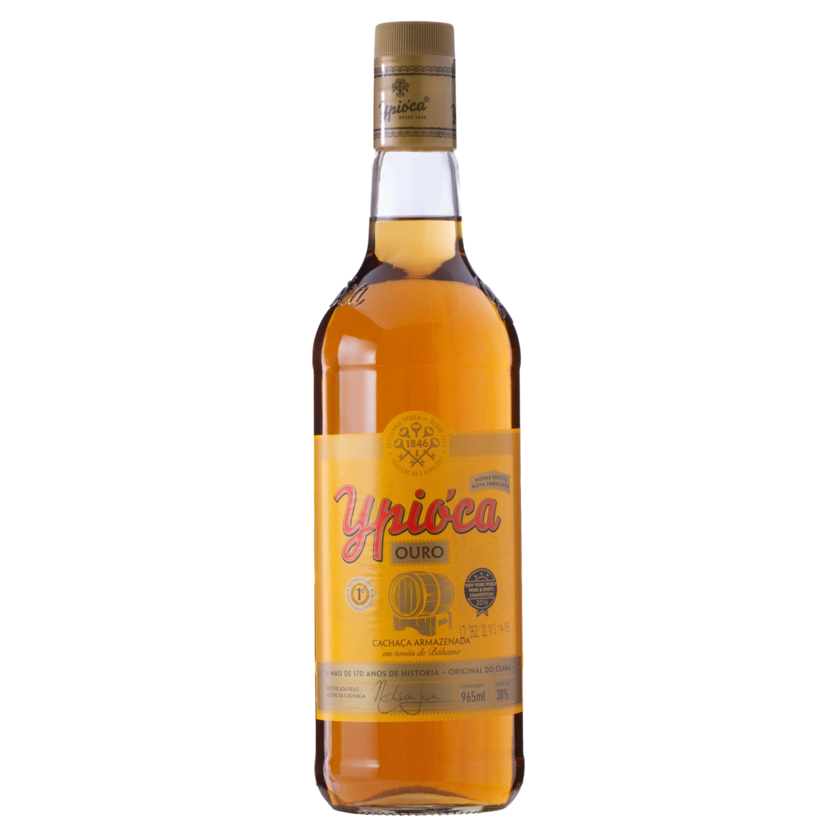 Ypioca Envelhecida|960|cachaca | Ag Ypioca C.gota Ouro Especial