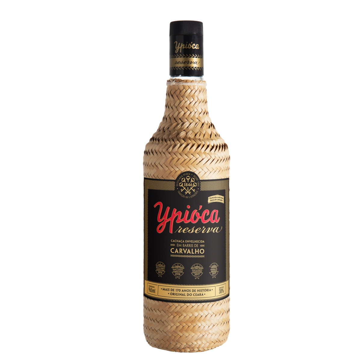 Cachaça Brasilizar YPIÓCA Reserva Carvalho Garrafa 965ml