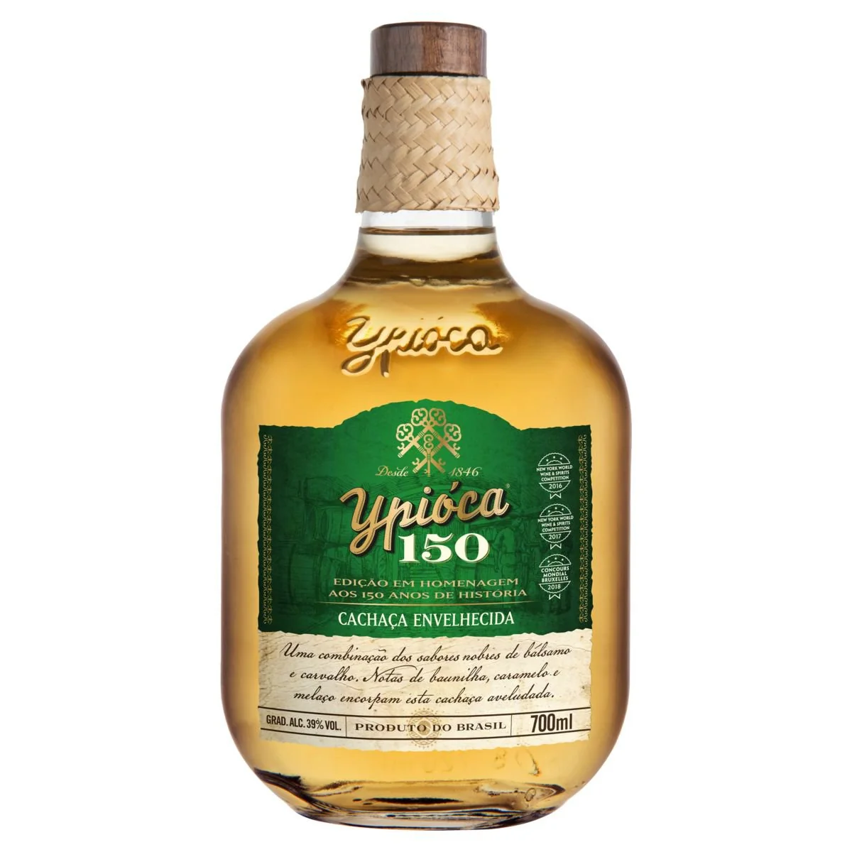 Cachaça Ypióca 150 Anos 700ml