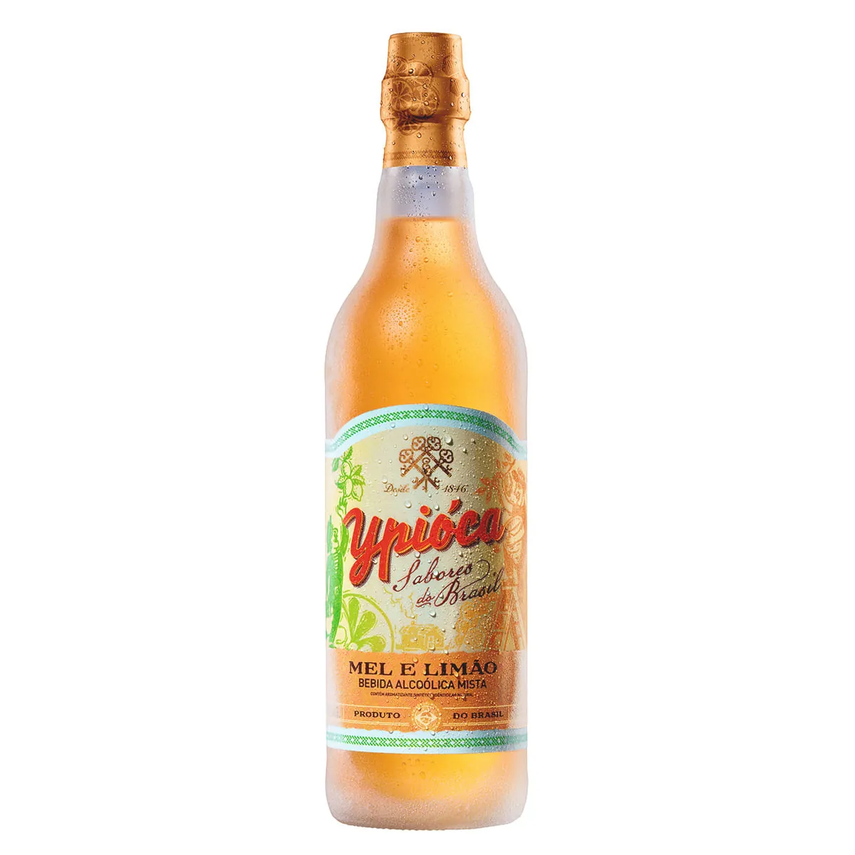 Cachaça Ypióca Saborizada Mel e Limão 700 ml