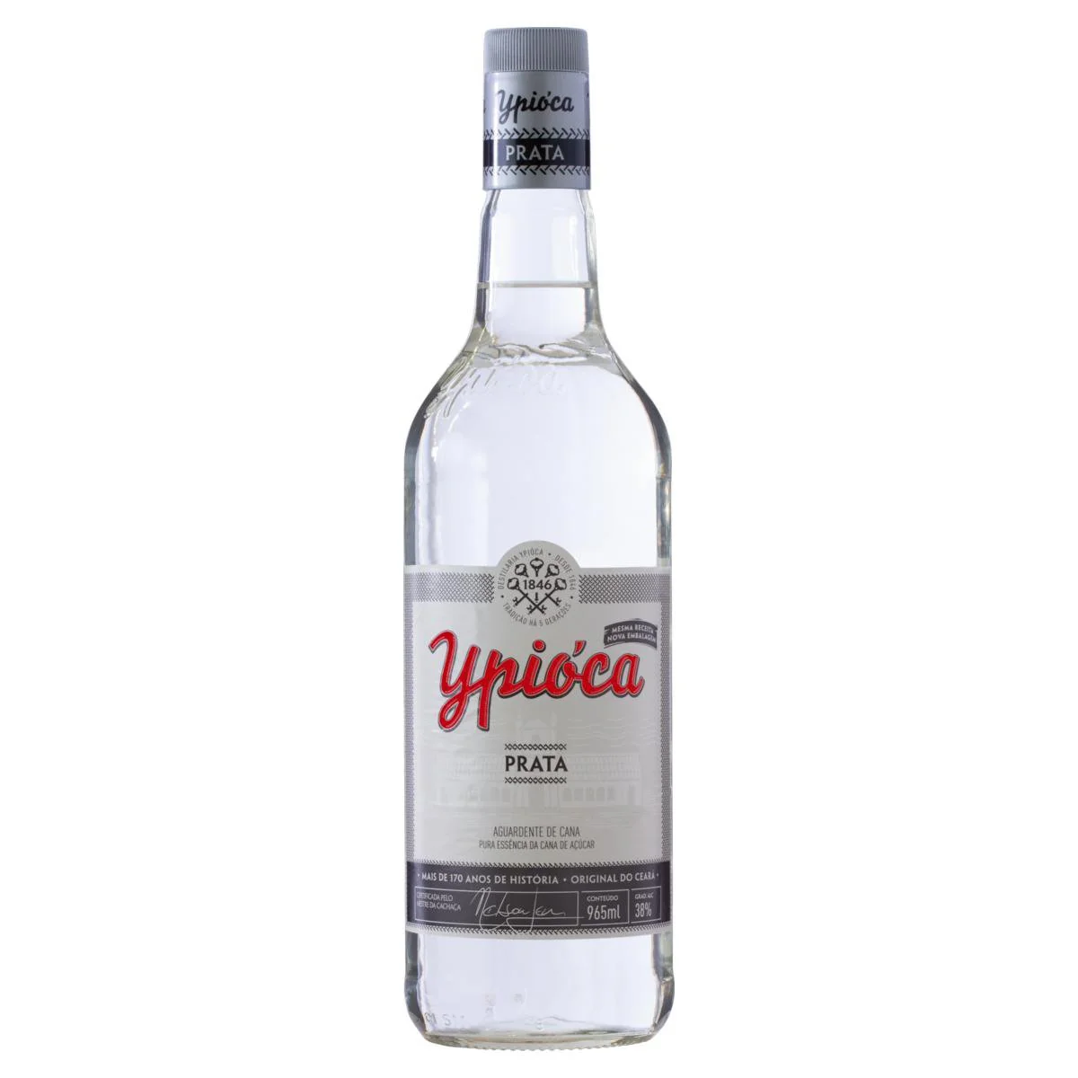 Cachaça Ypióca Prata 965ml