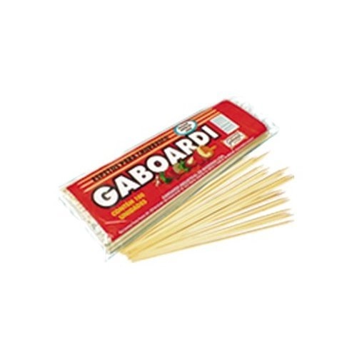 Espeto De Madeira Para Churrasco De 180mm Com 100 Unidades