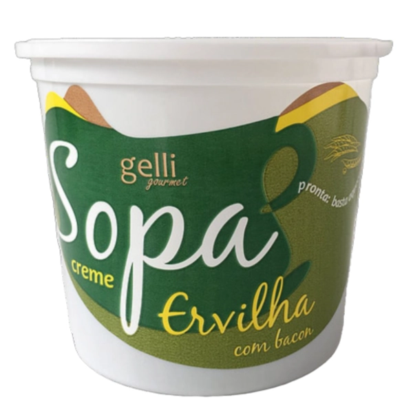 Sopa Creme De Ervilha C Bacon 400g