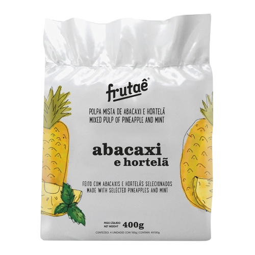Polpa Doce Vida Abacaxi/hortela 100